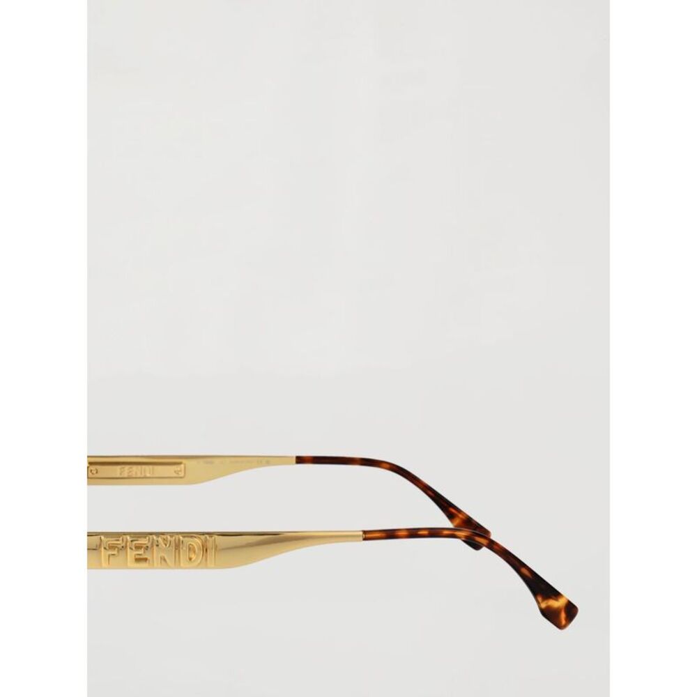 Fendi Sunglasses Woman Brown - Picture 3 of 3